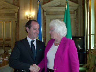 Luca Zaia e Mariann Fischer-Boel